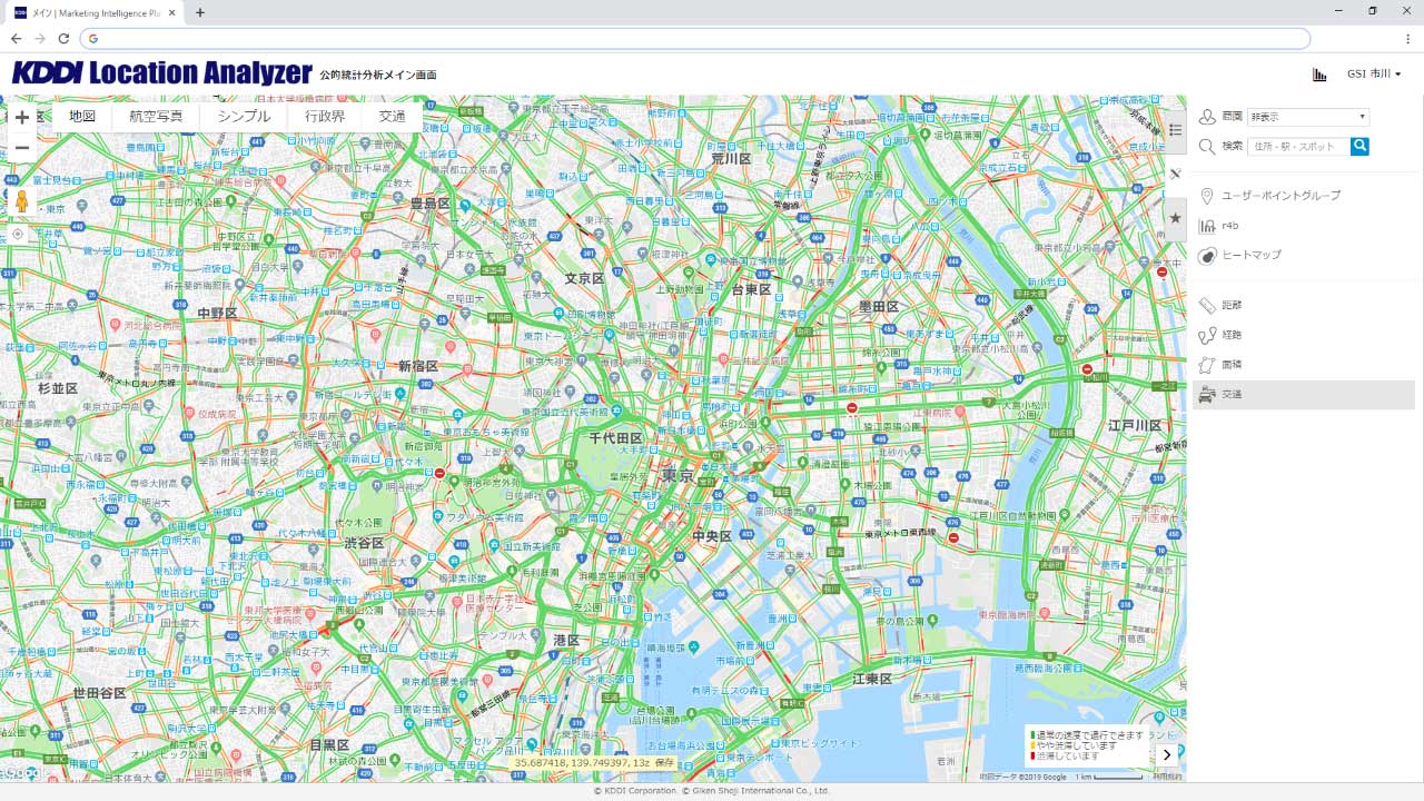 地図基本機能