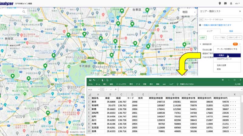 拡張集計オプション