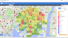 商圏の見える化と個店の商圏分析