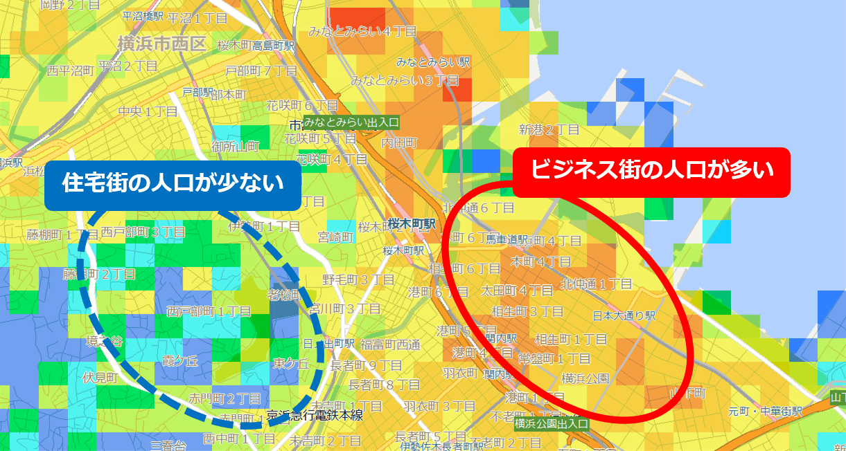 あさひる統計データの分布例
