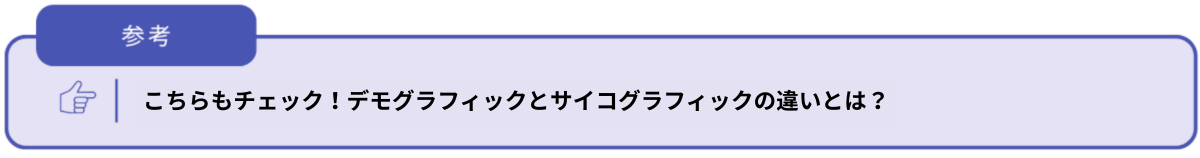 サイコグラフィック属性とは