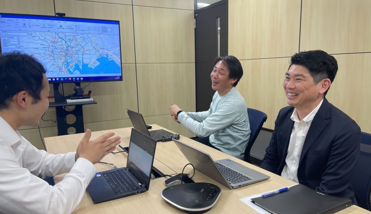 当社営業との打ち合わせ風景