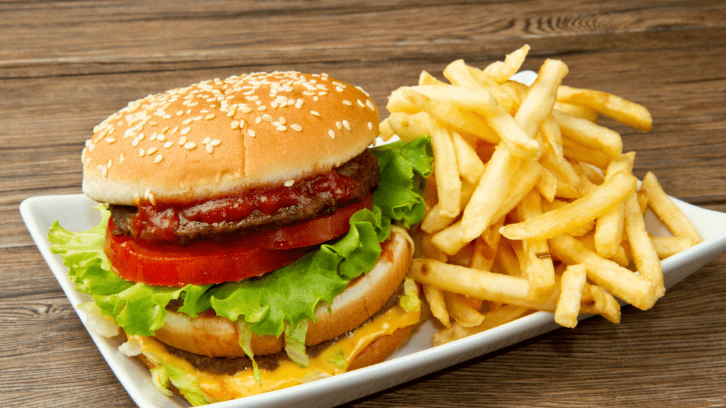 ハンバーガーチェーンのイメージ