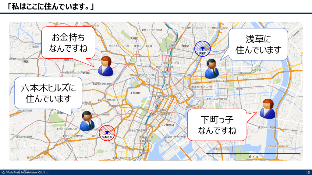 エリアの特性が顧客像を立体化する