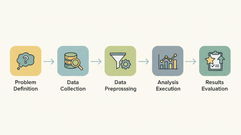 統計解析5つのステップ