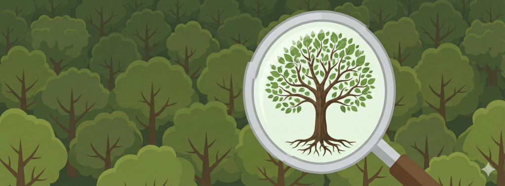 決定的な違い：全体か、個別か。