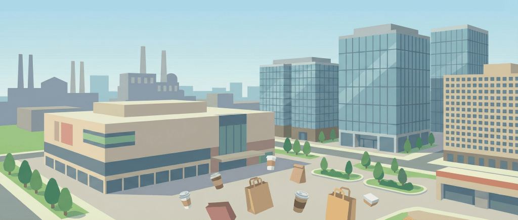 武蔵小杉　昼の顔