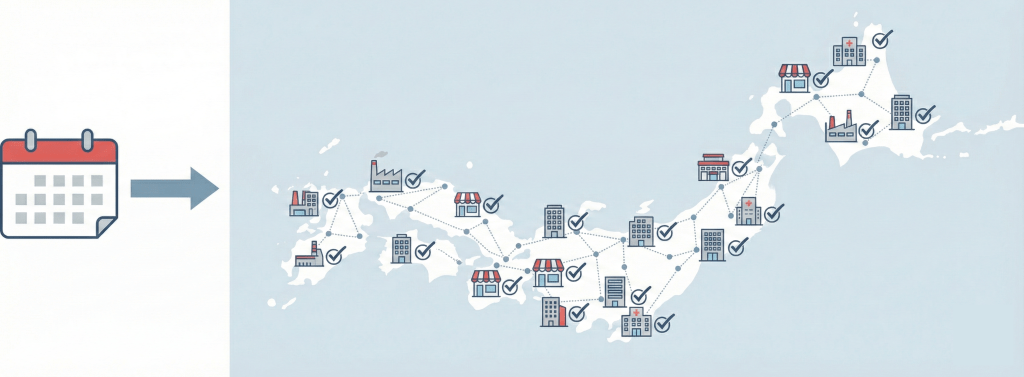 経済センサス‐活動調査の実施イメージ