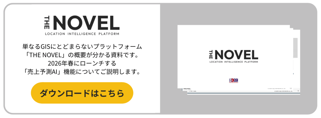 THE NOVEL コンセプト資料ダウンロードCTA