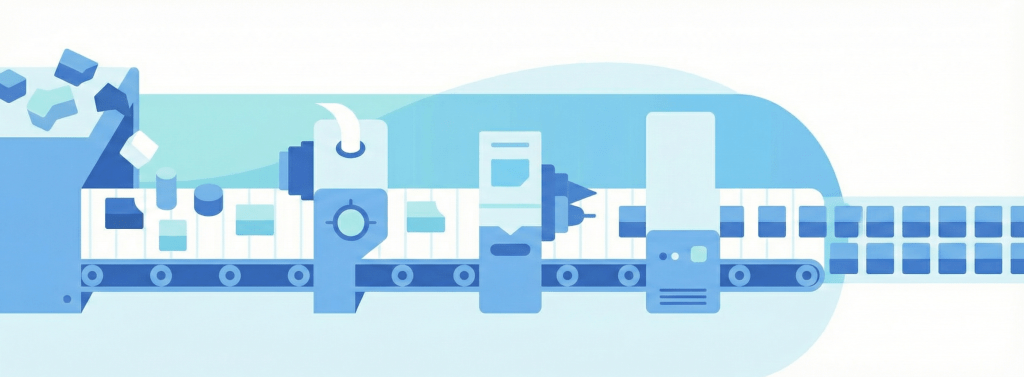 売上予測モデル構築フロー:データ処理の全体像