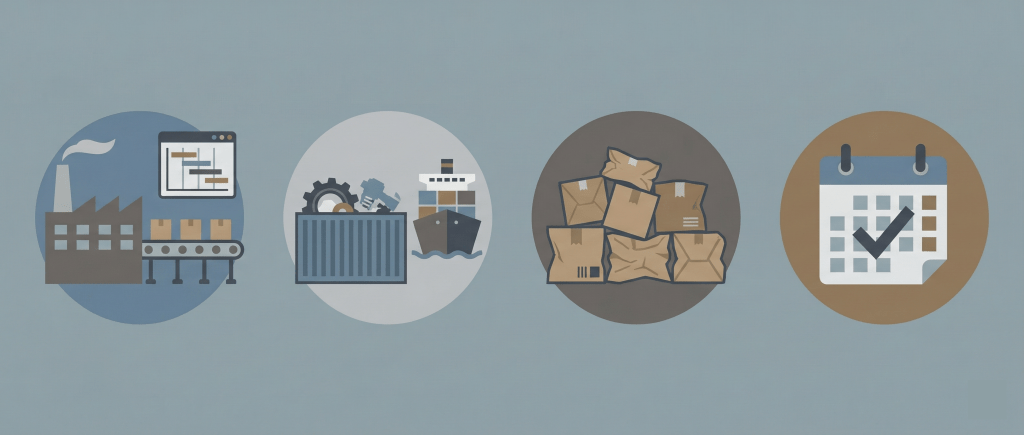 製造業で需要予測が活きる業務領域