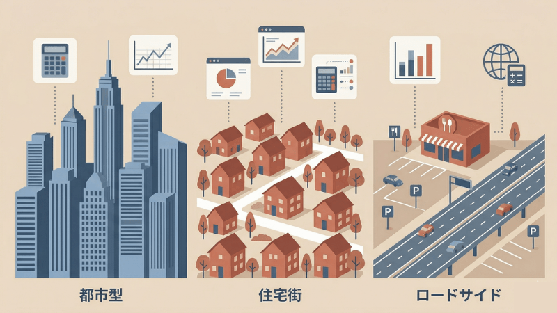 飲食業の事例：出店判断