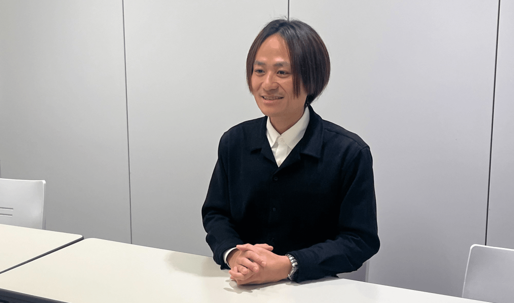 インタビュー風景