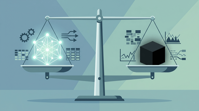AI導入のメリットと注意点イメージ