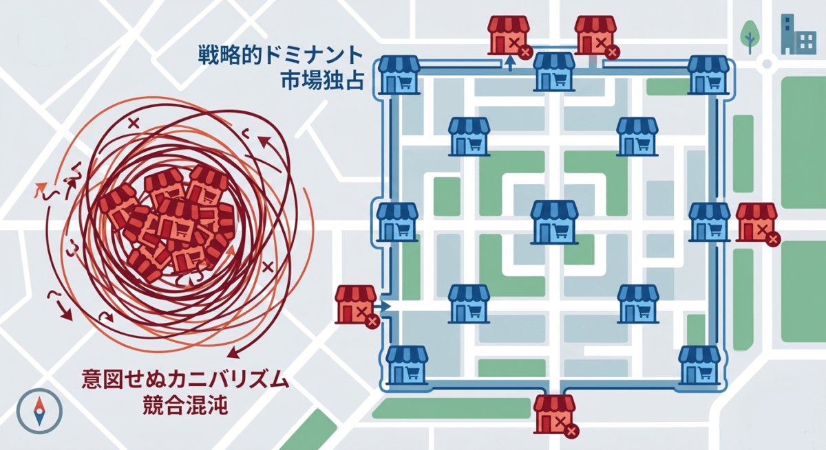 カニバリゼーションは「悪」ではない——コントロールできるかどうかが問題<