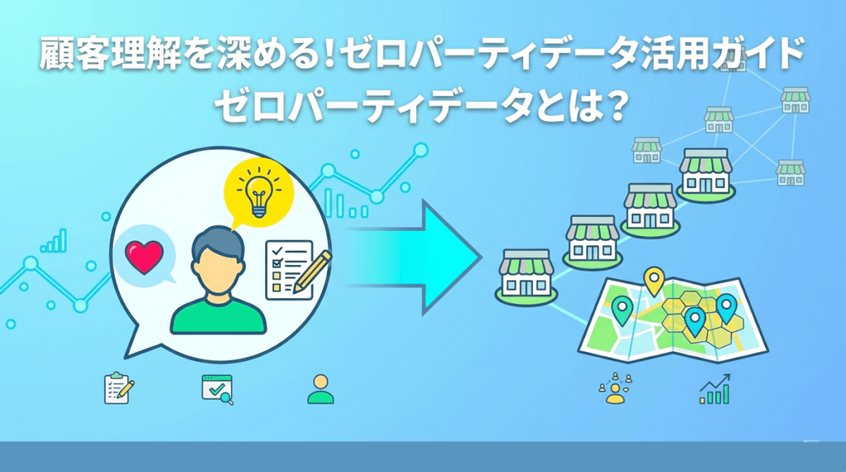 ゼロパーティデータとは？ チェーン企業が知るべき定義・活用法・収集戦略を徹底解説