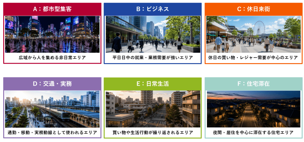 c-japan Dynamics 6つのセグメント