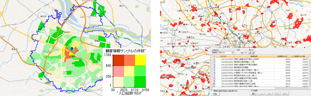 販促エリア最適化